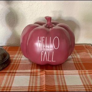 Rae Dunn HELLO FALL PUMPKIN